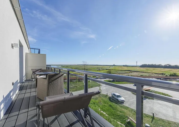 5 Sterne Boddenstern - Atemberaubender Blick Auf Bodden 부스트로우