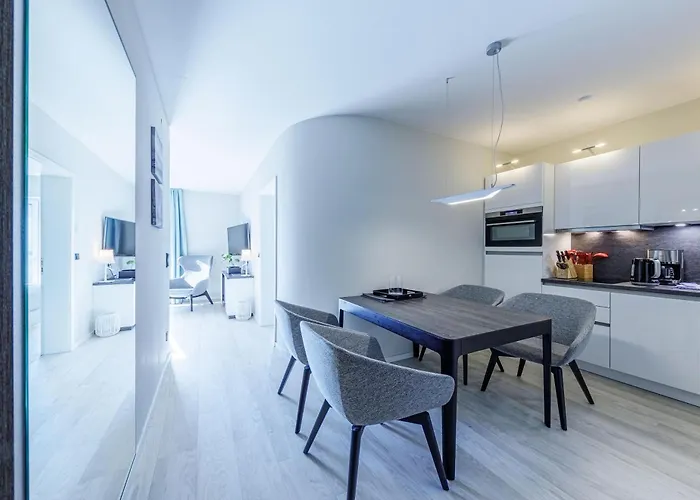 5 Sterne Boddenstern - Atemberaubender Blick Auf Bodden 아파트